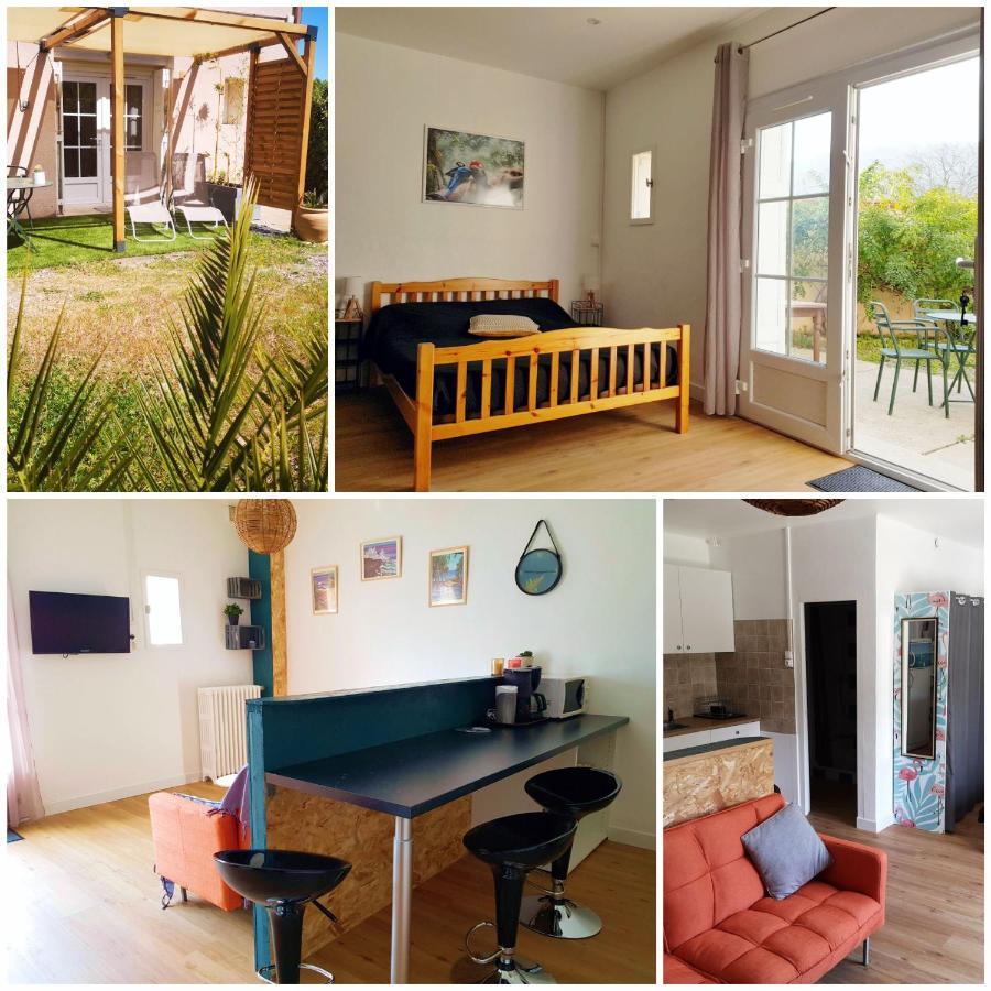 MAS PARET Studio plein sud dans parc d'1ha Argelès-sur-Mer Extérieur photo