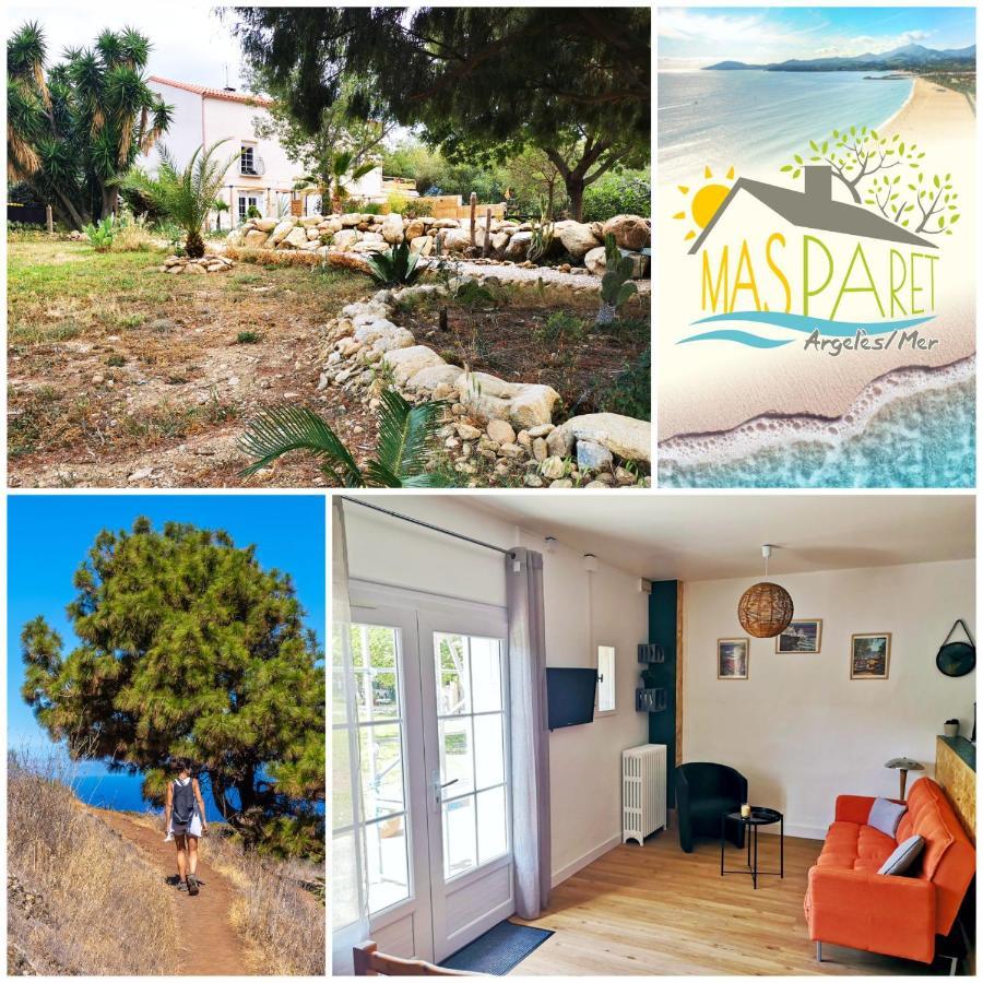 MAS PARET Studio plein sud dans parc d'1ha Argelès-sur-Mer Extérieur photo